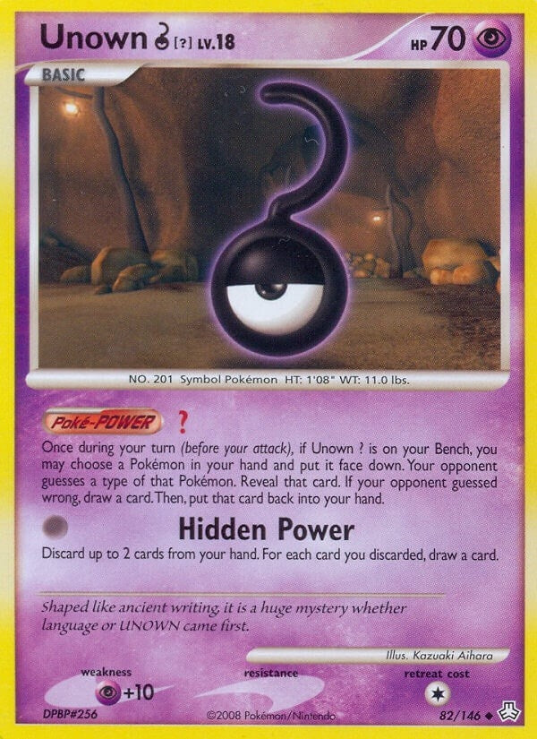 Image for Unown (?) (82/146) (Legends Awakened) - Pokemon