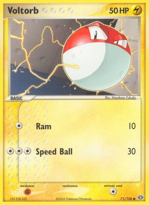 Image for Voltorb (71/106) (Emerald) - Pokemon