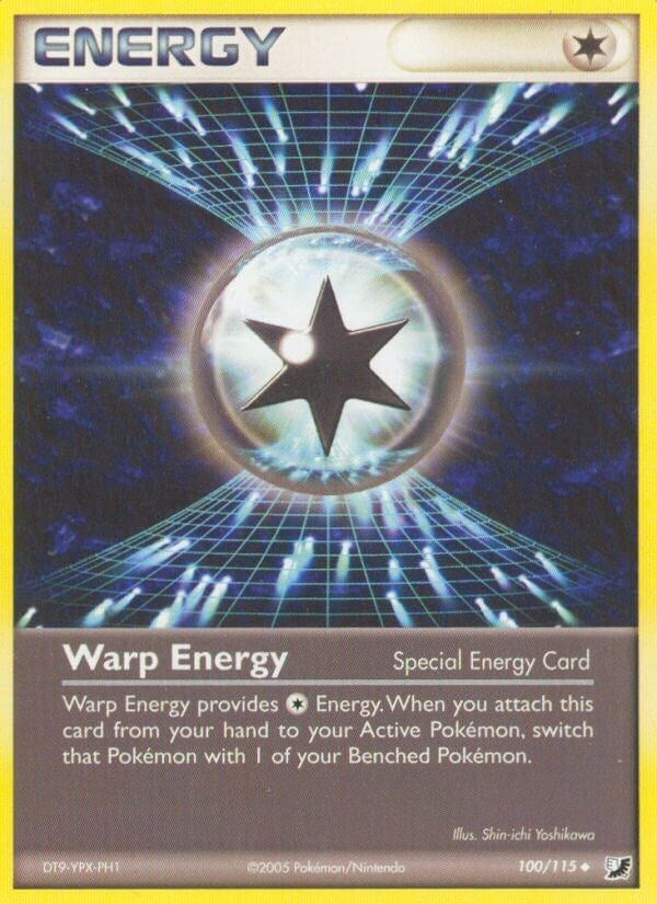 Image for Warp Energy (100/115) (Unseen Forces) - Pokemon