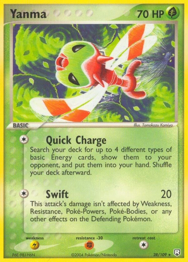 Image for Yanma (28/109) (Team Rocket Returns) - Pokemon