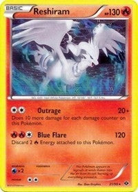 Image for Reshiram - 21/99 (Next Destinies) (021/099) (Deck Exclusives) - Pokemon