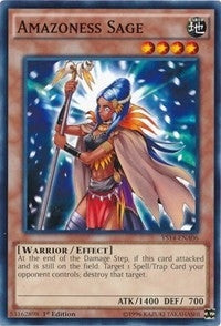 Amazoness Sage (1406) (YS14-A) - YuGiOh Single