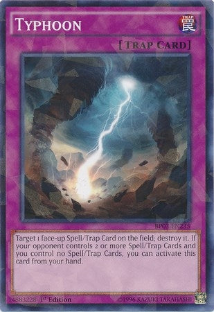 Typhoon (Shatterfoil) (3235) (BP03) - YuGiOh Single