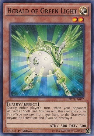 Herald of Green Light (3022) (BP03) - YuGiOh Single