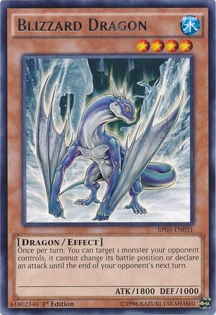 Blizzard Dragon (3031) (BP03) - YuGiOh Single