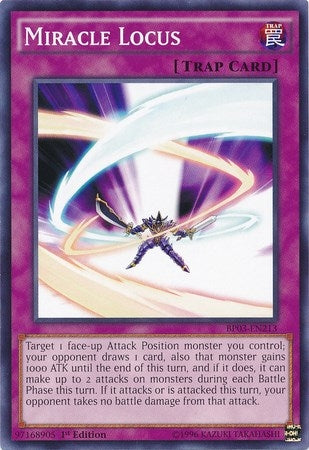 Miracle Locus (3213) (BP03) - YuGiOh Single