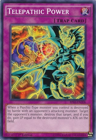 Telepathic Power (3208) (BP03) - YuGiOh Single