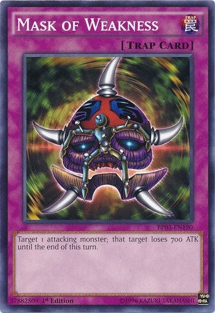 Mask of Weakness (3190) (BP03) - YuGiOh Single