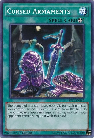 Cursed Armaments (3169) (BP03) - YuGiOh Single