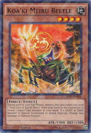 Koa’ki Meiru Beetle (Shatterfoil) (3066) (BP03) - YuGiOh Single