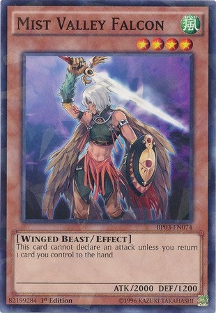 Mist Valley Falcon (Shatterfoil) (3074) (BP03) - YuGiOh Single