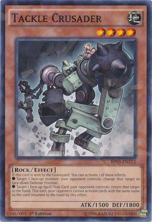 Tackle Crusader (Shatterfoil) (3113) (BP03) - YuGiOh Single