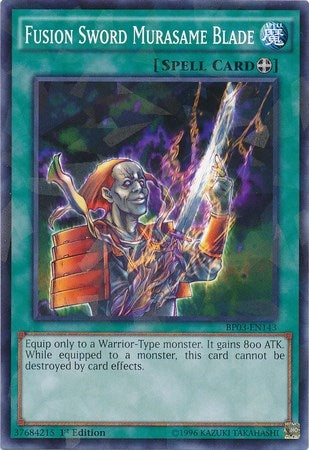 Fusion Sword Murasame Blade (Shatterfoil) (3143) (BP03) - YuGiOh Single