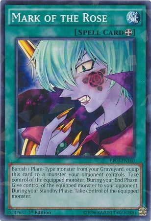 Mark of the Rose (Shatterfoil) (3160) (BP03) - YuGiOh Single