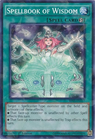 Spellbook of Wisdom (Shatterfoil) (3177) (BP03) - YuGiOh Single