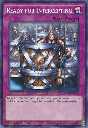 Ready for Intercepting (Shatterfoil) (3192) (BP03) - YuGiOh Single