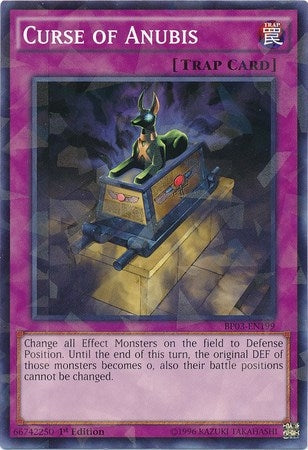 Curse of Anubis (Shatterfoil) (3199) (BP03) - YuGiOh Single