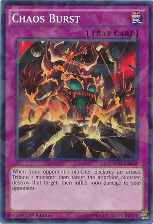 Chaos Burst (Shatterfoil) (3203) (BP03) - YuGiOh Single