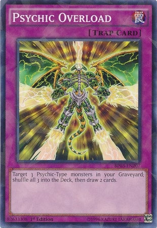 Psychic Overload (Shatterfoil) (3207) (BP03) - YuGiOh Single
