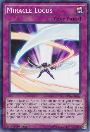 Miracle Locus (Shatterfoil) (3213) (BP03) - YuGiOh Single