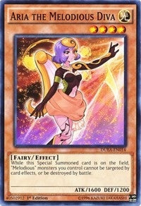 Aria the Melodious Diva (14) (DUEA) - YuGiOh Single