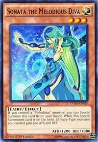 Sonata the Melodious Diva (15) (DUEA) - YuGiOh Single