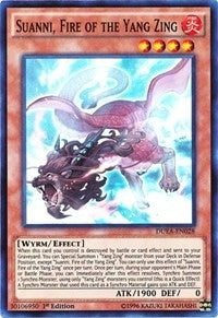Suanni Fire of the Yang Zing (28) (DUEA) - YuGiOh Single