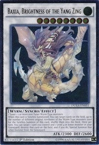 Baxia Brightness of the Yang Zing (UTR) (51) (DUEA) - YuGiOh Single