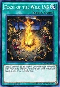 Feast of the Wild LV5 (56) (DUEA) - YuGiOh Single