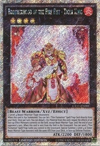 Brotherhood of the Fire Fist - Tiger King (11001) (CT11) - YuGiOh Single