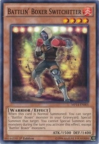 Battlin’ Boxer Switchitter (14005) (MP14) - YuGiOh Single