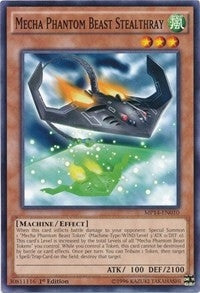 Mecha Phantom Beast Stealthray (14010) (MP14) - YuGiOh Single