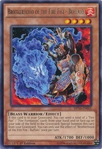 Brotherhood of the Fire Fist - Buffalo (14015) (MP14) - YuGiOh Single