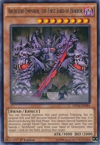 Archfiend Emperor the First Lord of Horror (14084) (MP14) - YuGiOh Single