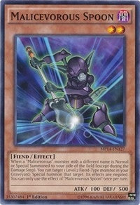 Malicevorous Spoon (14127) (MP14) - YuGiOh Single