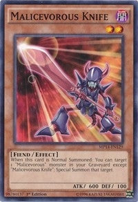Malicevorous Knife (14129) (MP14) - YuGiOh Single