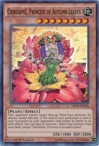 Chirubime Princess of Autumn Leaves (14216) (MP14) - YuGiOh Single