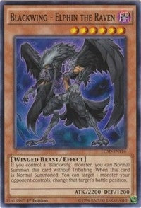 Blackwing - Elphin the Raven (5116) (LC05) - YuGiOh Single