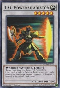 T.G. Power Gladiator (5214) (LC05) - YuGiOh Single