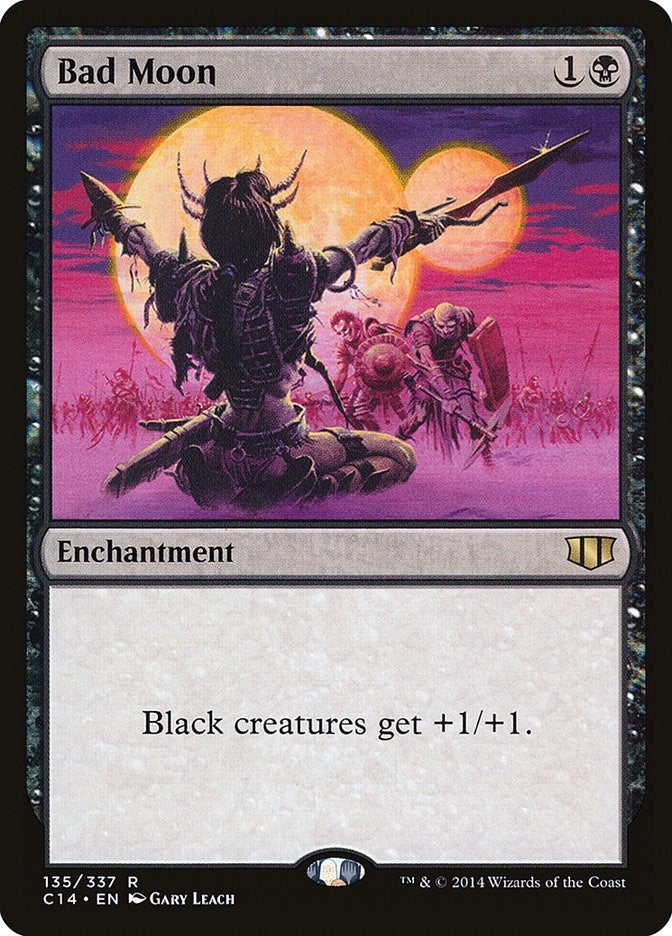 Image for Bad Moon (135) (Commander 2014) - Magic: The Gathering