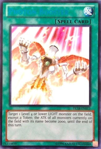 Photon Booster (Blue) (18013) - YuGiOh Single