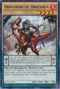 Dragoons of Draconia (0) (SECE) - YuGiOh Single