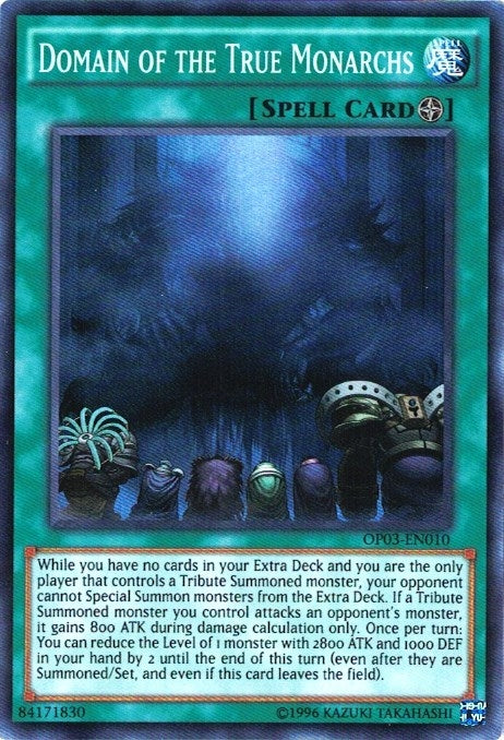 Domain of the True Monarchs (3010) (OP03) - YuGiOh Single
