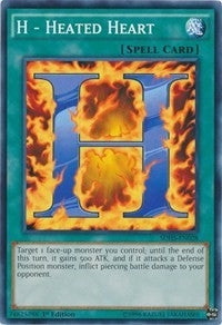 H - Heated Heart (28) (SDHS) - YuGiOh Single