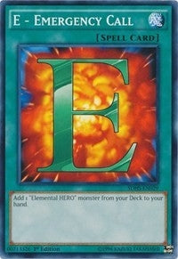 E - Emergency Call (29) (SDHS) - YuGiOh Single