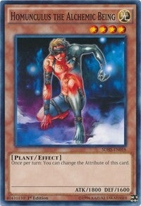 Homunculus the Alchemic Being (18) (SDHS) - YuGiOh Single