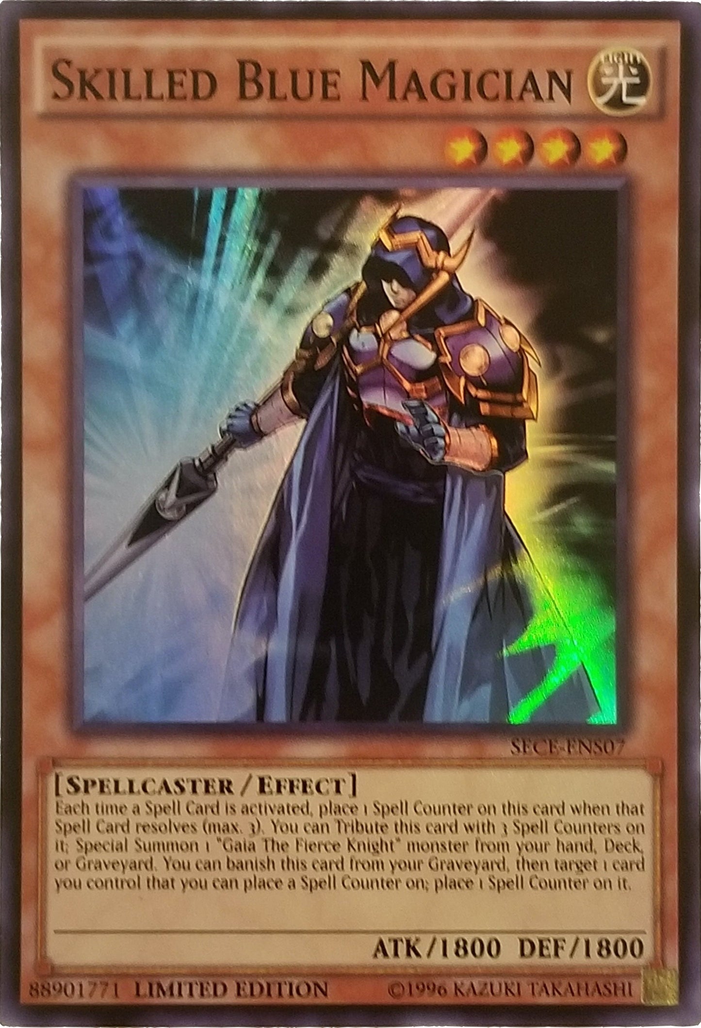 Skilled Blue Magician (SE) (7) (SECE) - YuGiOh Single