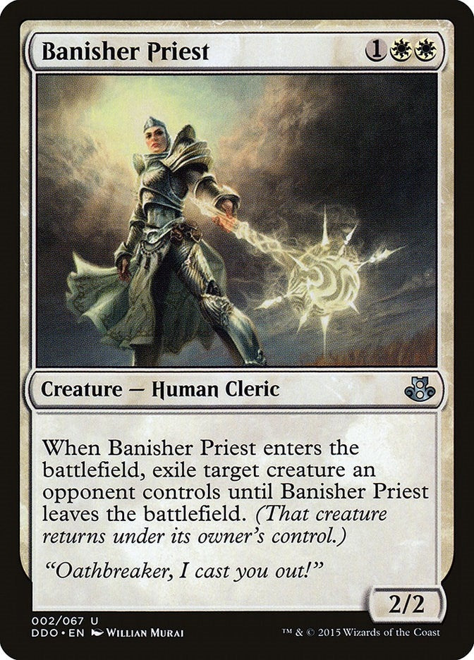 Image for Banisher Priest (2) (Elspeth vs. Kiora) - Magic: The Gathering