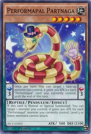 Performapal Partnaga (2) (SECE) - YuGiOh Single