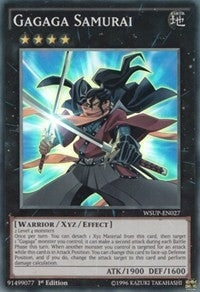 Gagaga Samurai (27) (WSUP) - YuGiOh Single
